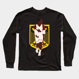 Dennis Schroder 17 Germany FMVP 2023 Collage Long Sleeve T-Shirt